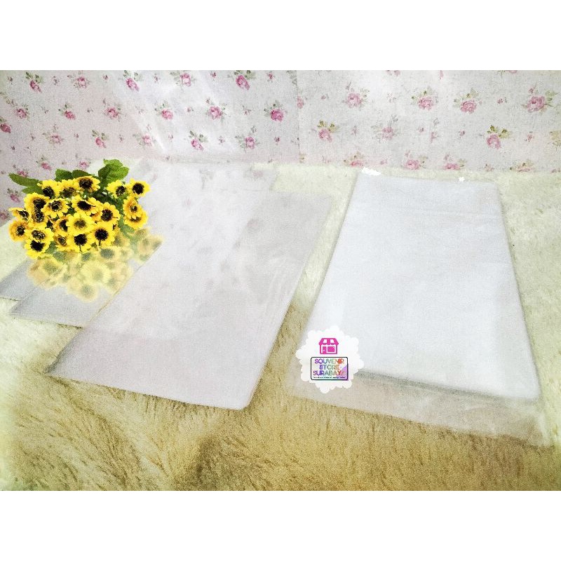 Plastik OPP polos 18 x 30 cm || Plastik Polos || OPP polos || Plastik snack ultah || Plastik Souvenir || Plastik polos 18 cm