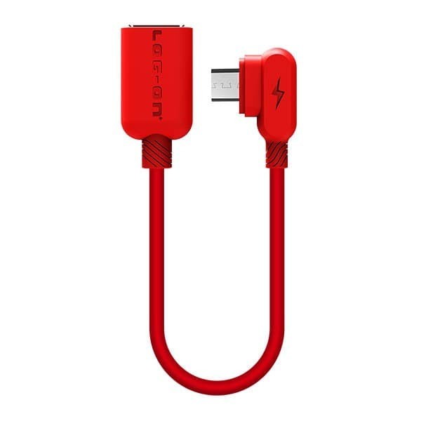 Log-On LO-OTG07 Kabel OTG Bendfit Android MICRO USB 2.0 Cable Fast Transfer Data