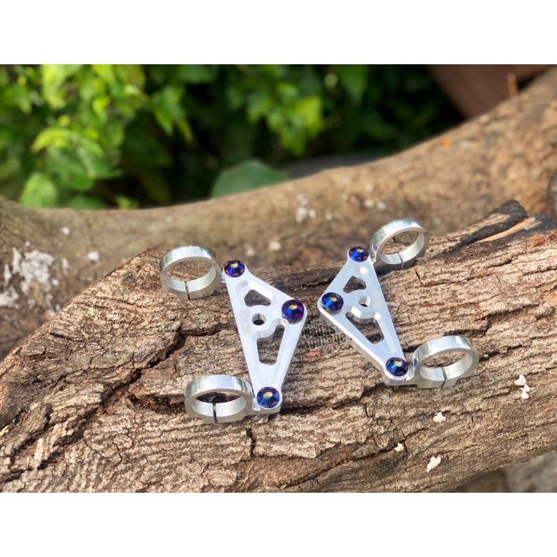 Kupingan Lampu Depan Cnc Kupingan Lampu Ninja Kupingan Lampu Cb Bracket Lampu Cb