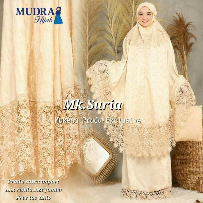 MUKENA SEROJA, MK SURIA Ori by Mudra