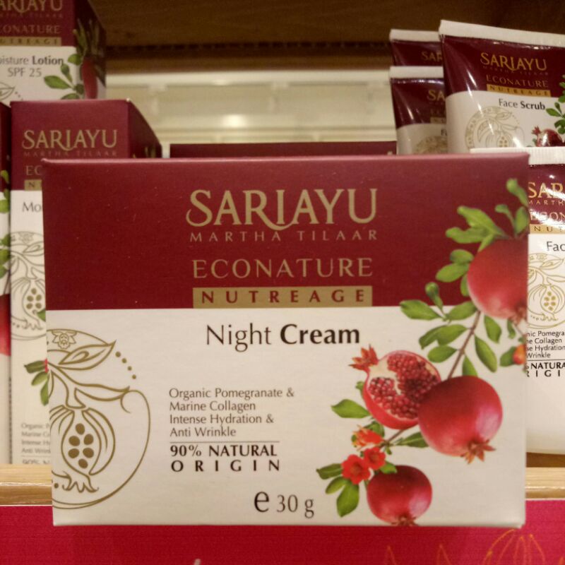 Sariayu Econature Night Cream 30gr