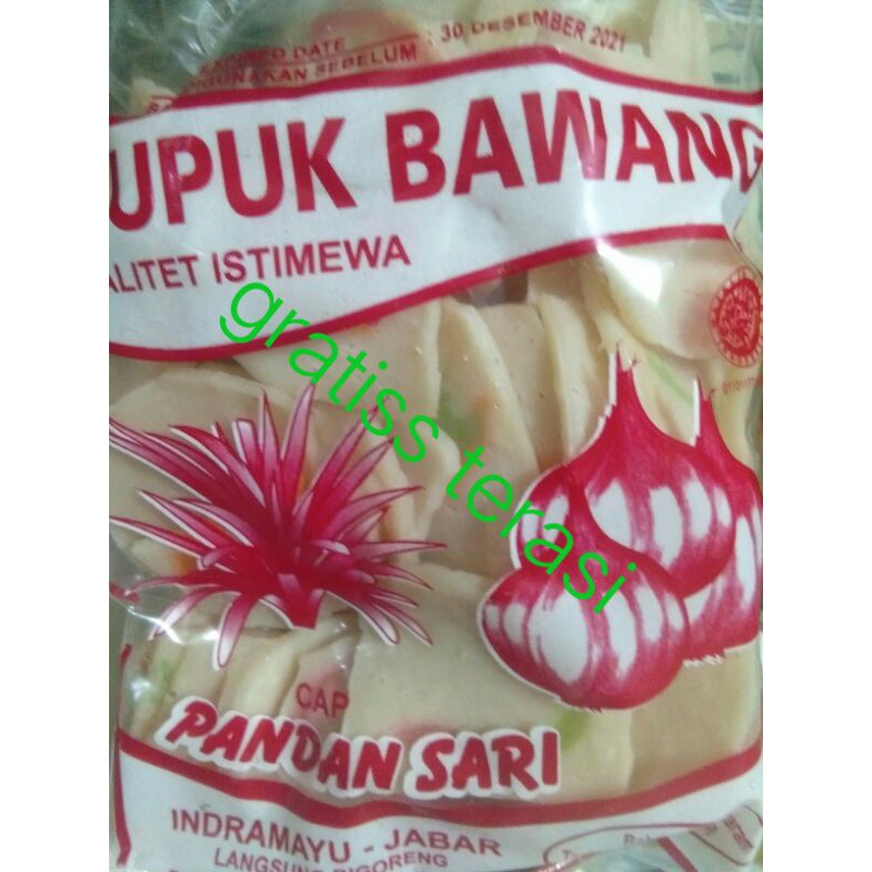 

krupuk bawangg pandan sari 200gr