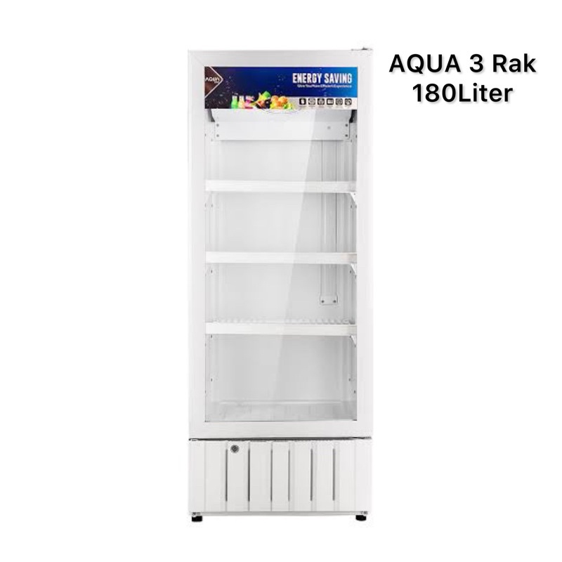 SHOWCASE AQUA AQB 190 3 Rak 180 Liter