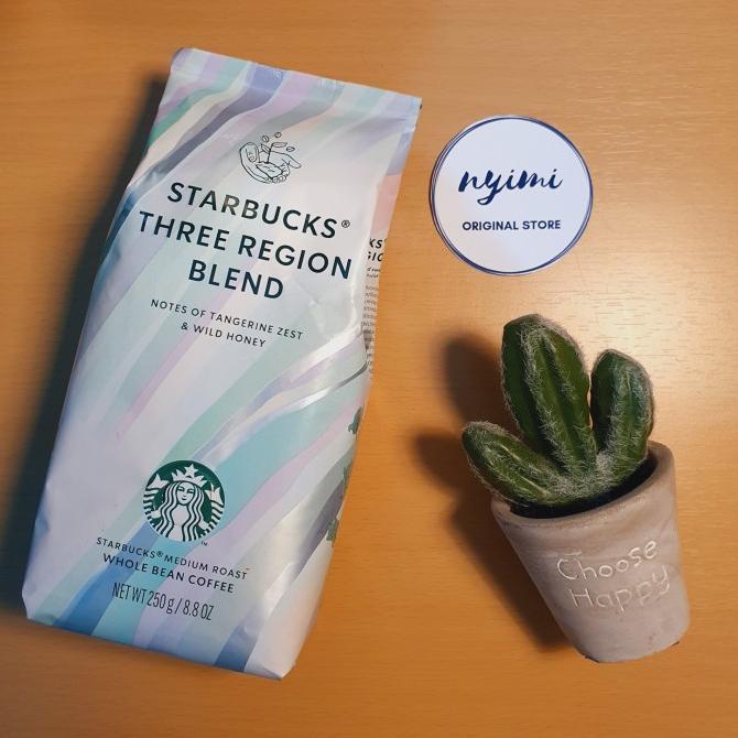 

Limited ! Biji Kopi Starbucks Three Region Blend Medium Roast Bean