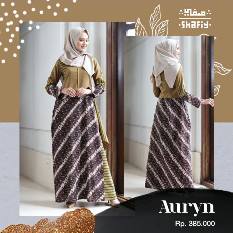 Shafiy Batik Gamis Etnik GBL Auryn