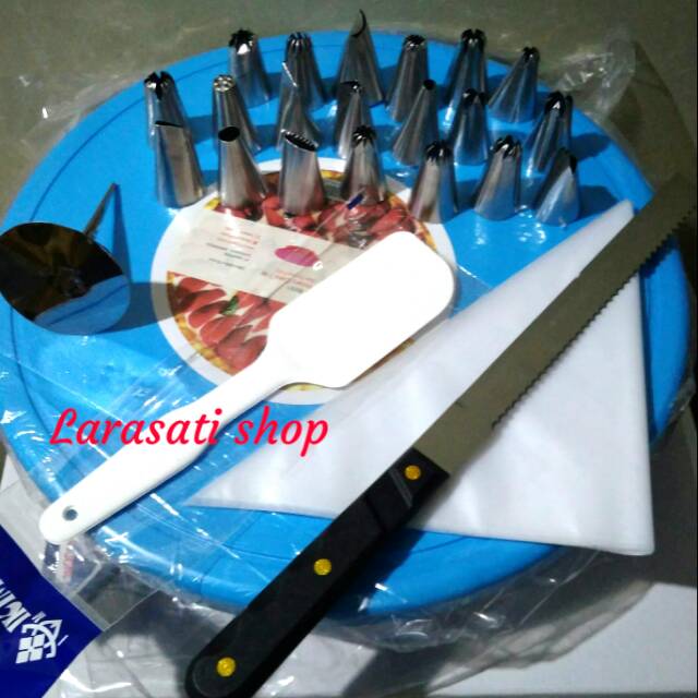 PAKET HEMAT DEKORASI KUE TART LENGKAP SPUIT LA1 Shopee PAKET HEMAT DEKORASI KUE TART LENGKAP SPUIT LA1 Shopee