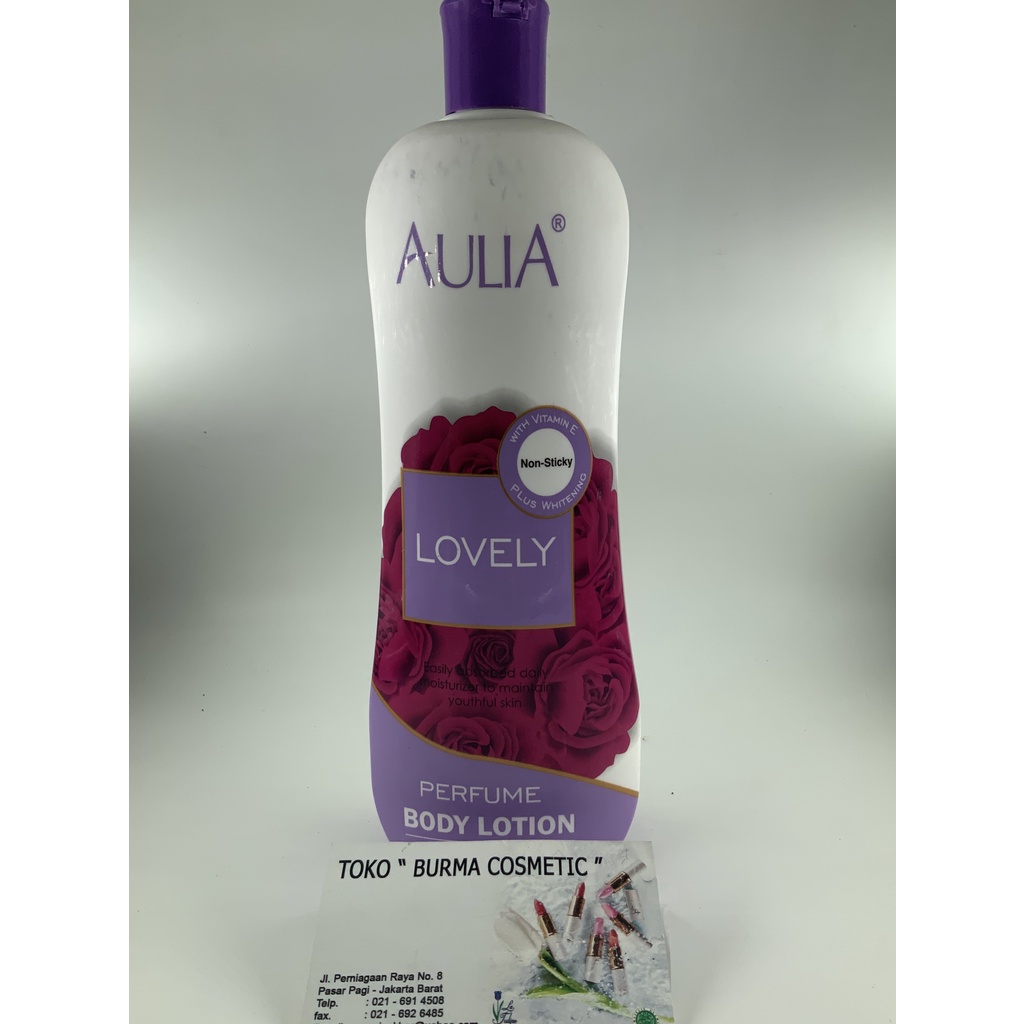 AULIA PERFUME BODY LOTION LOVELY 600 ML