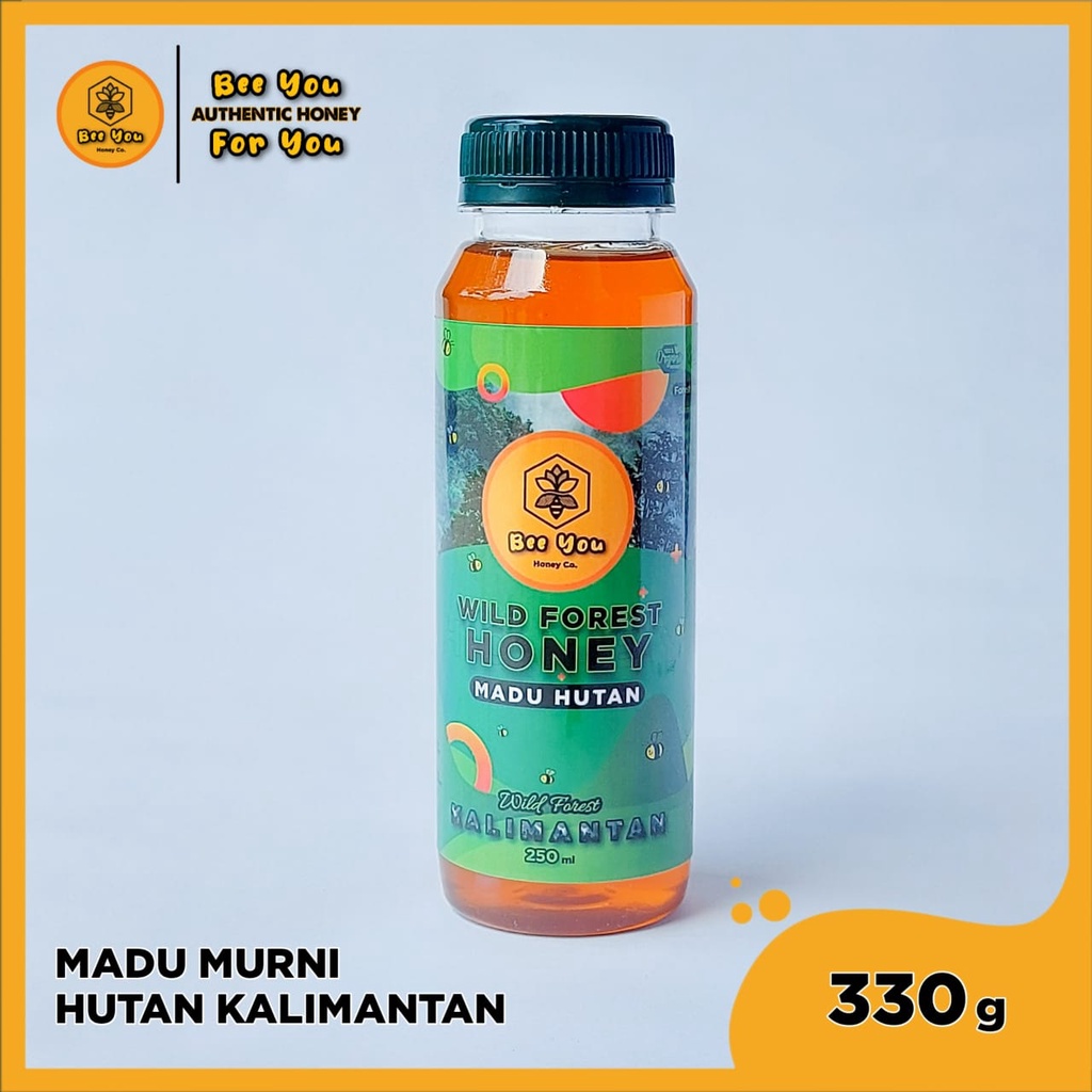 

Madu Murni Asli Bee You Honey Hutan Kalimantan 330gr