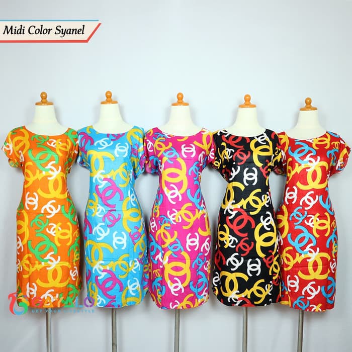 Jual DASTER MIDI COLOR SYANEL DASTER HAMIL DASTER KEKINIAN BAJU TIDUR MURAH Berkualitas