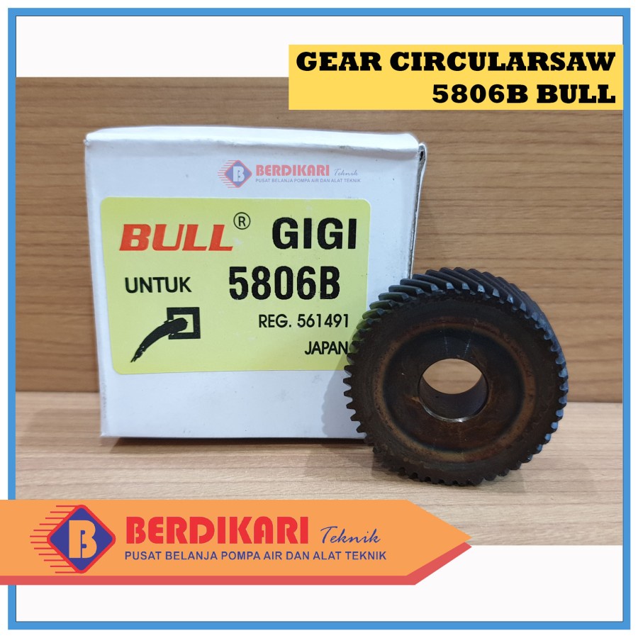 Bull Gear Gigi Nanas 5806B Circular Saw 7 inch / 5806 B