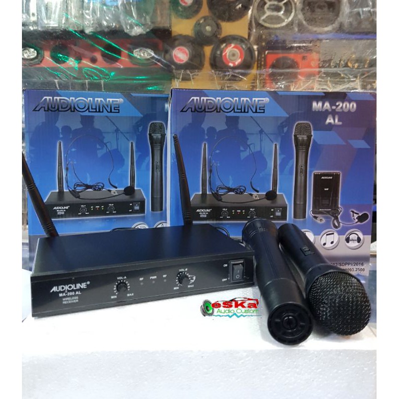 MIC WIRELESS AUDIOLINE MA200AL
