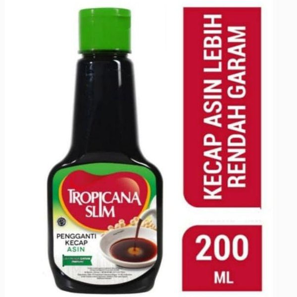 

Tropicana Slim Kecap Asin 200ml - Bantu Dukung Hidup Sehat