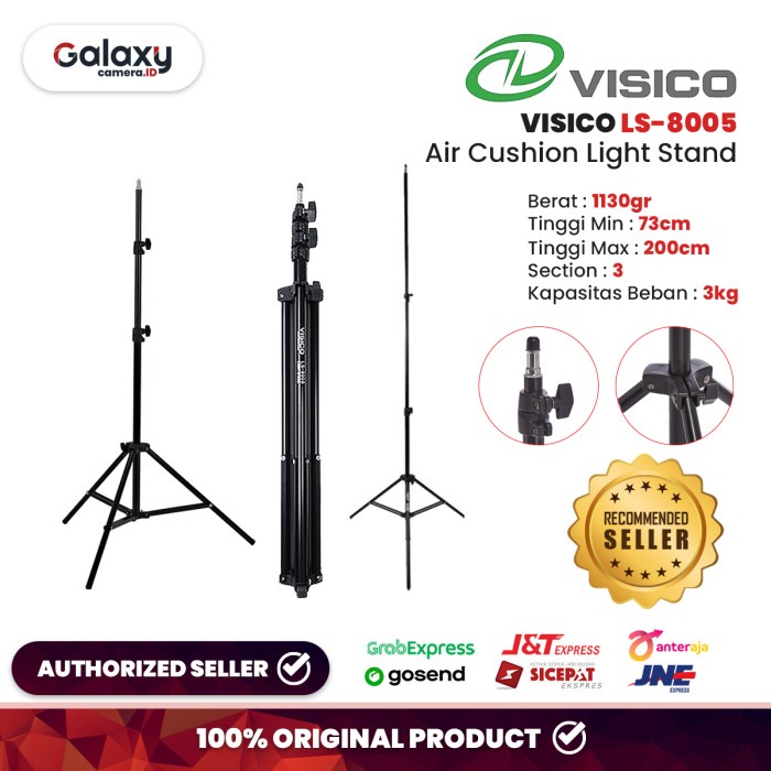 Jual PROMO!! Tripod Visico LS8005 Air Cushion Light Stand Shopee