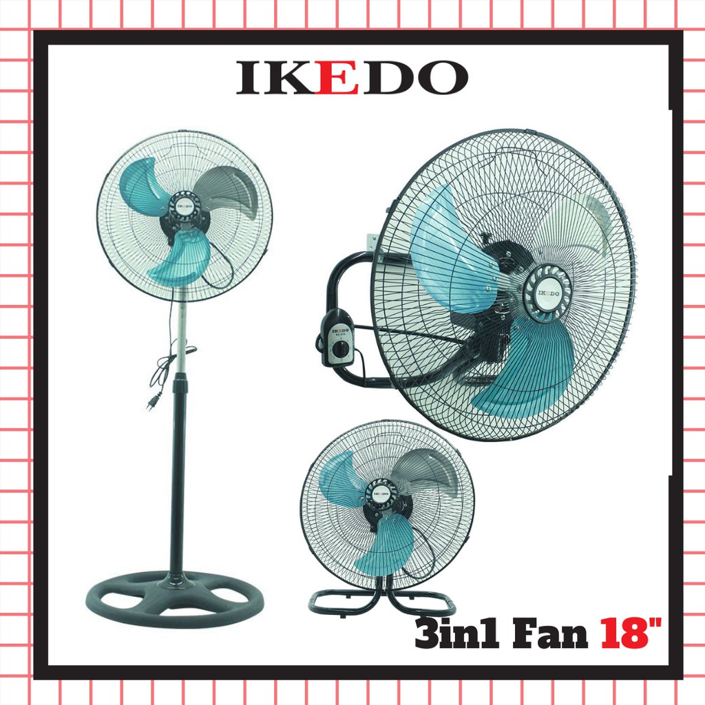 KIPAS ANGIN IKEDO 3IN 1