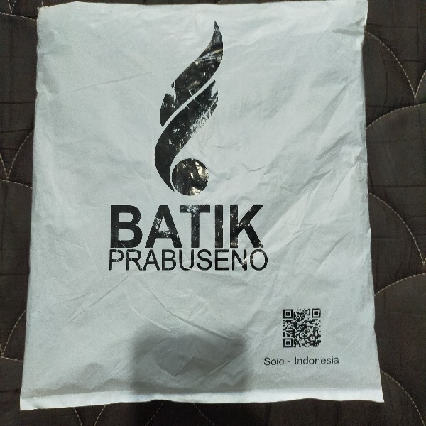 Ravidra Kemeja Batik Pria Lengan Panjang Slimfit Katun Printing Hem Baju Atasan Kantor Modern