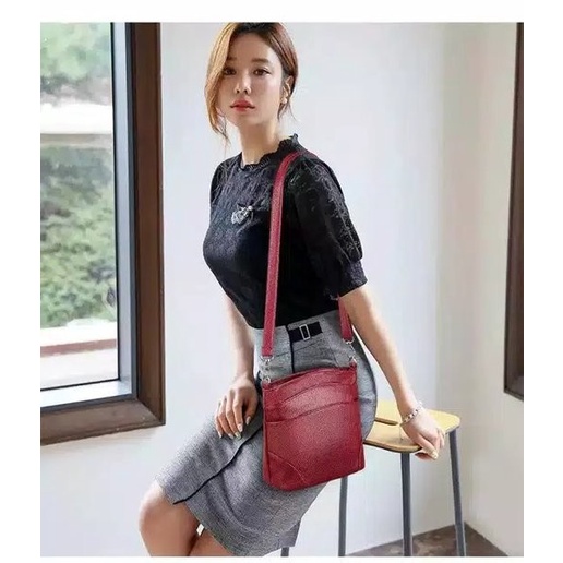 TAS AKIKO TAS SLEMPANG WANITA KOREA MURMER