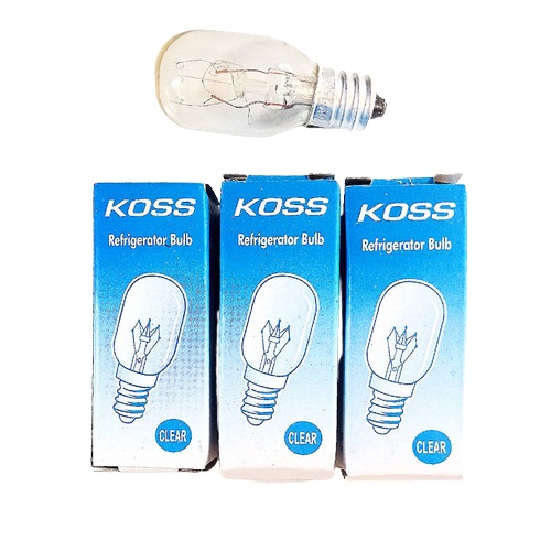 Lampu Bohlam Kulkas E12 E14 E17 15 Watt - KOSS
