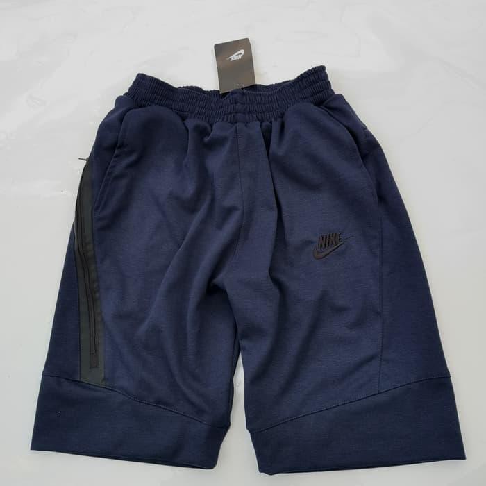 promo Celana Pendek Nike Tech Fleece Dongker Grade Ori Premium Bahan ORI Murah