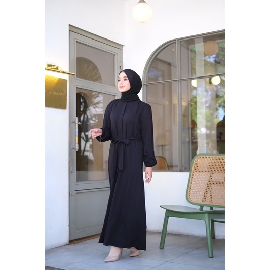 Abaya Hitam Abaya Jetblack Abaya Busui Abaya Syari KAYLA