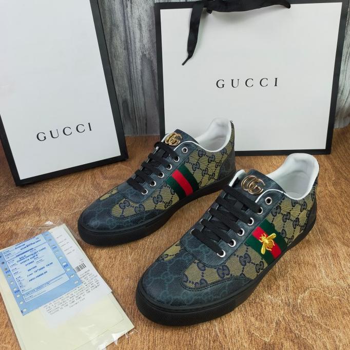 Sepatu Sneaker Pria Import Gucci Mirror Sp98972
