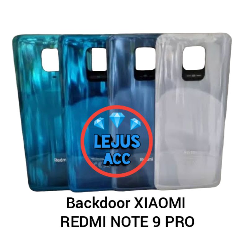 Backdoor Tutup Baterai Back Cover Xiao.mi Redmi Note 9 Pro