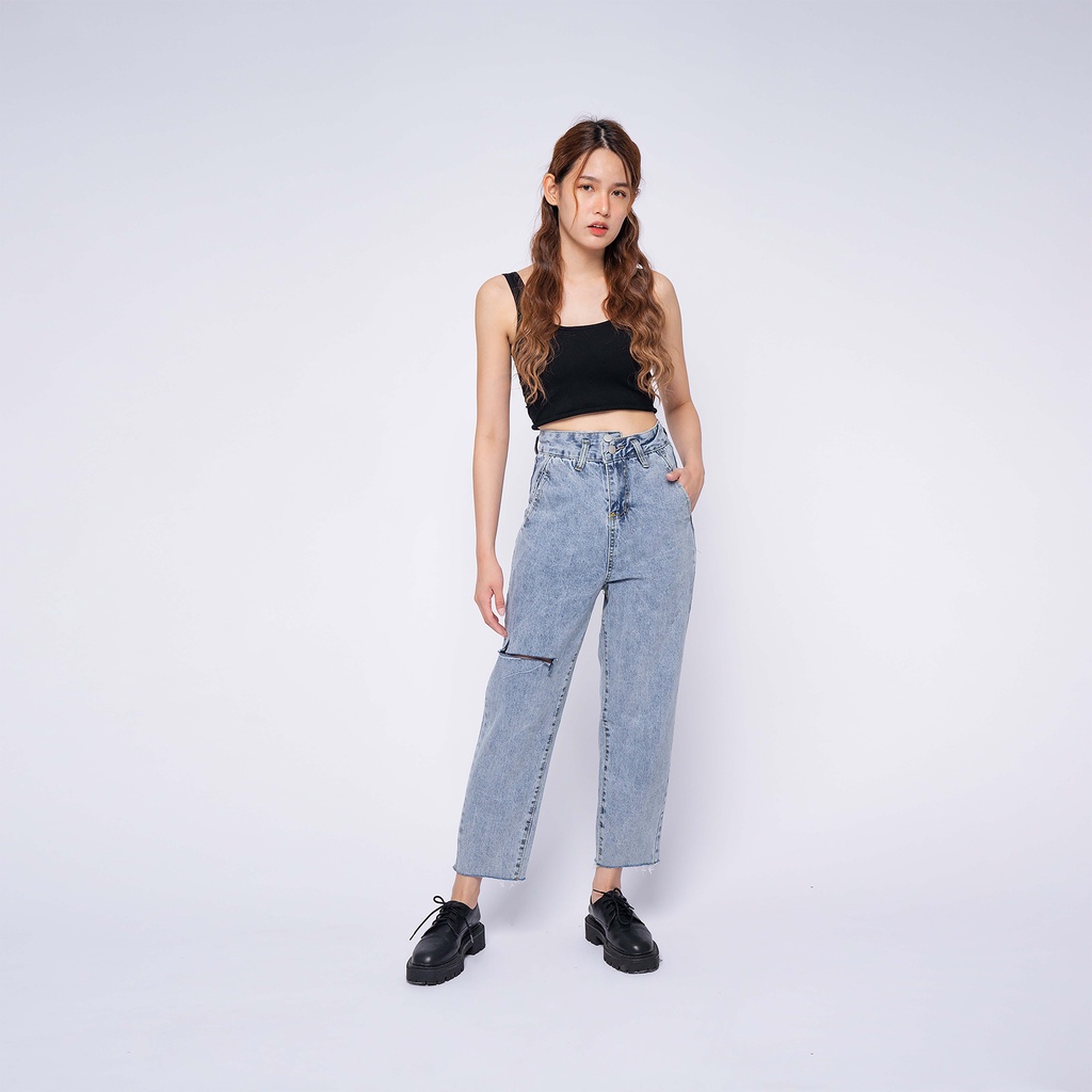 VIERLIN - Jeans 60763 - HW JEANS BOYFRIEND IMPORT WANITA
