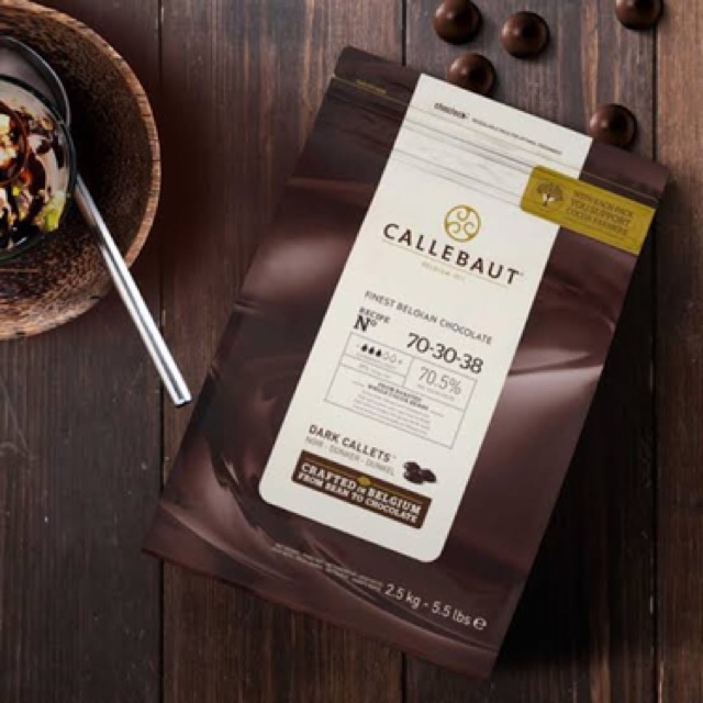 Callebaut Dark Noir 70,5 % Couverture per 100 gram