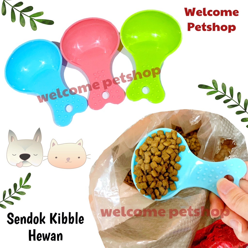 Sendok Kibble Hewan / Sendok Makan Hewan / Pet Feed Scooper