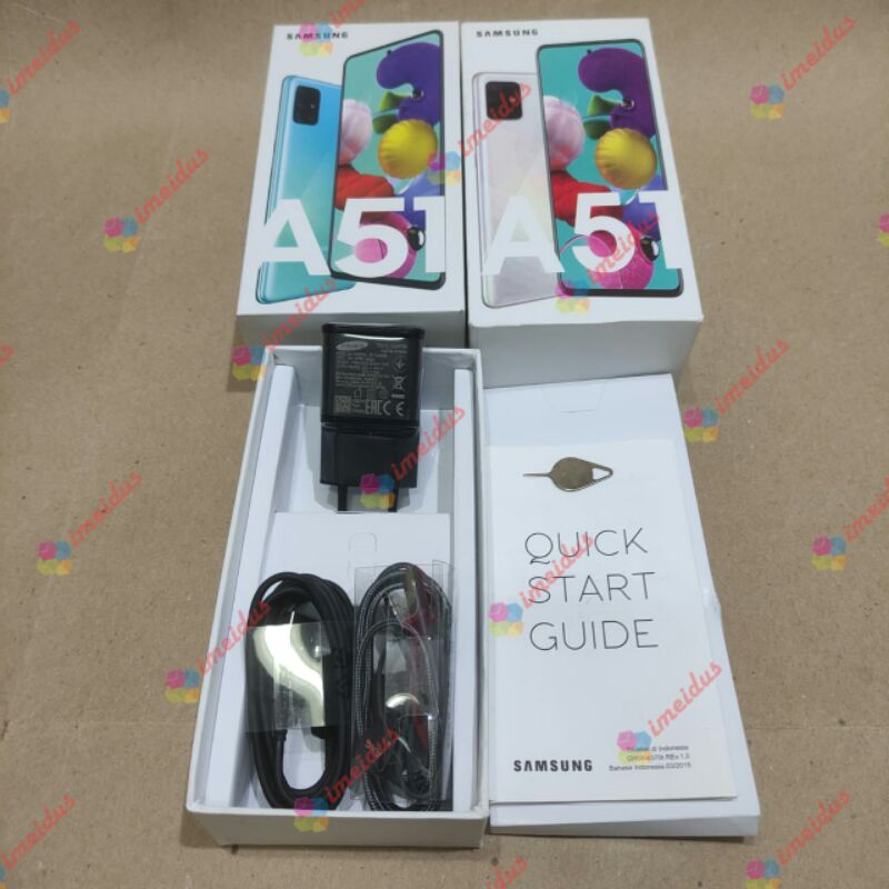 

Dus Box Kotak Samsung A51 Full Set