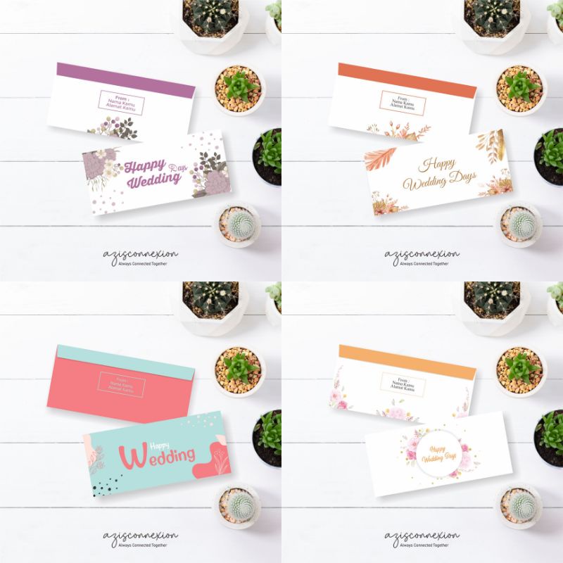 

Amplop Custom Sumbangan / Kondangan / Wedding Muat Uang 100rb