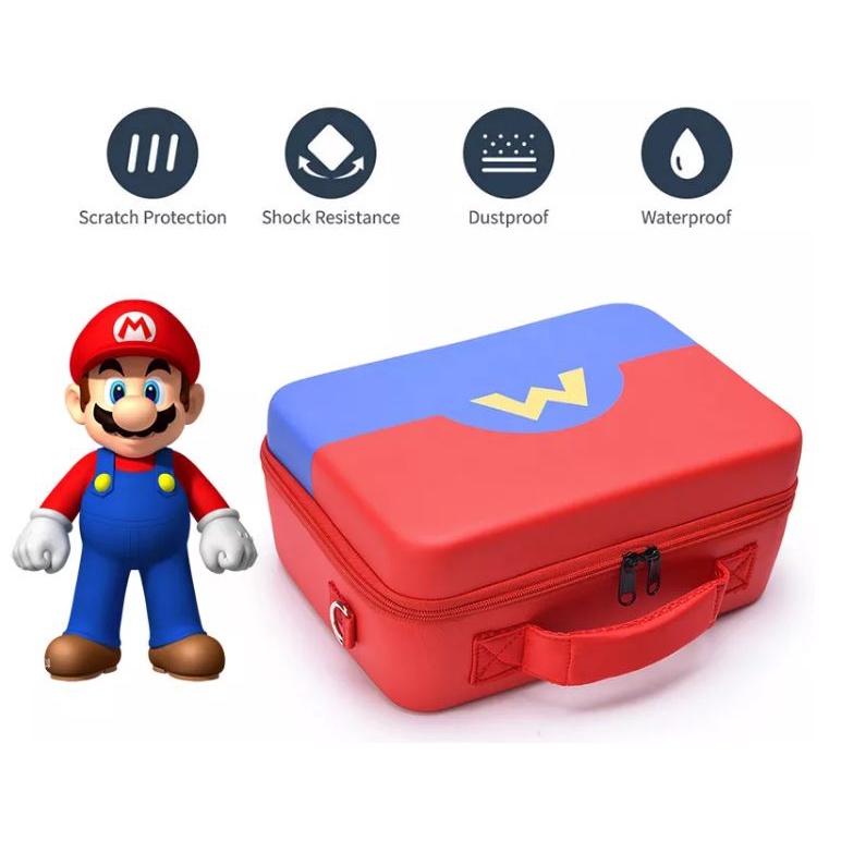 Carrying Bag Nintendo Switch OLED Mario Travel Storage Nintendo Switch Case Mario Shoulder