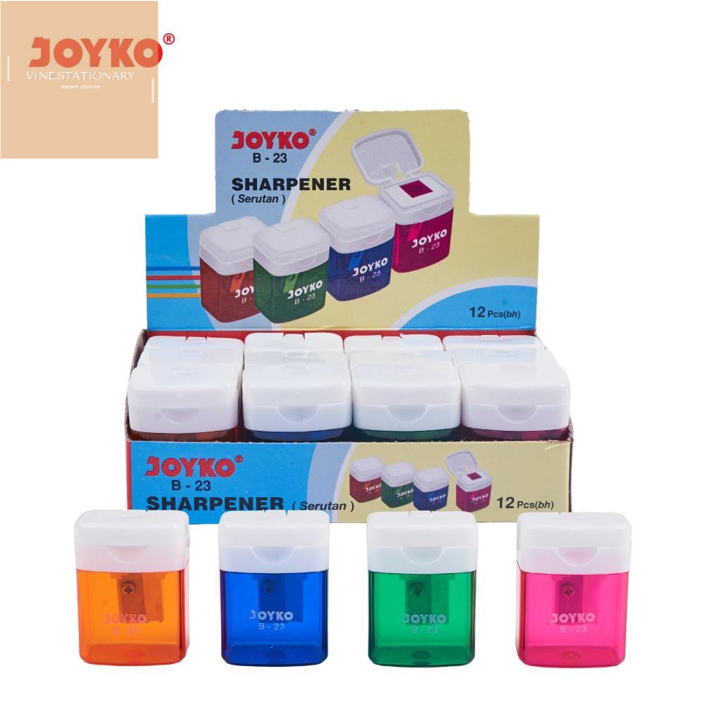 

Orotan / Serutan / Rautan Pencil Plus Kotak Sampah - Joyko B-23/