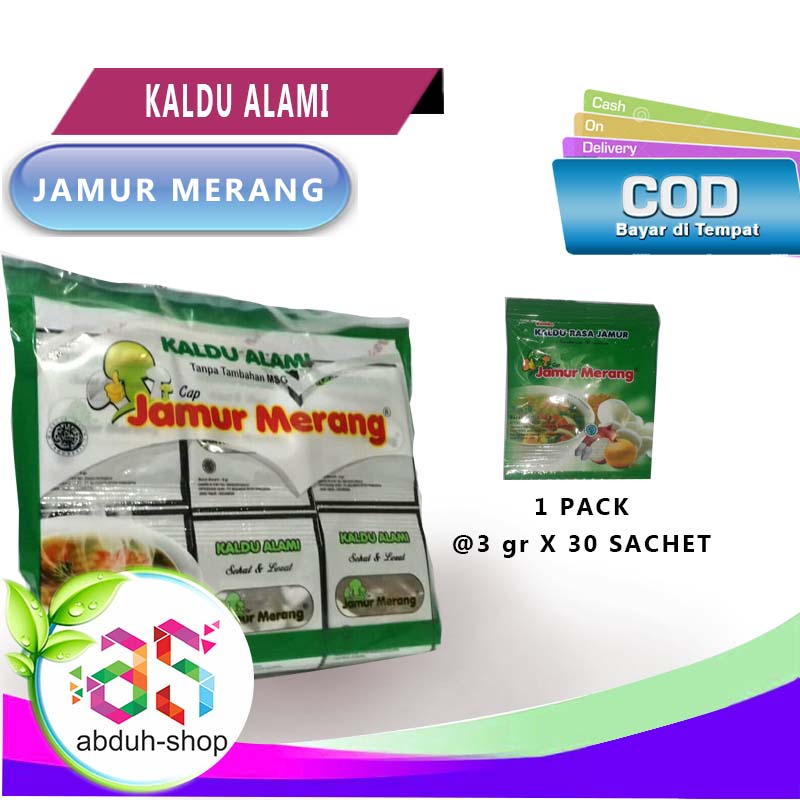 

Kaldu Alami Jamur Merang Alami Non Msg 30sachet