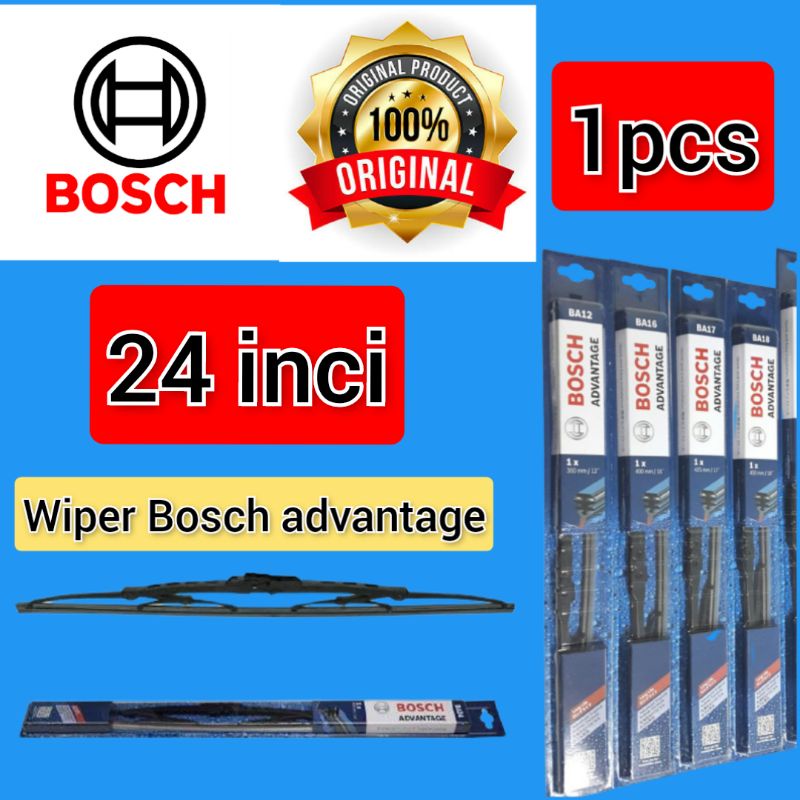 Wiper bosch advantage ukuran 24 inci