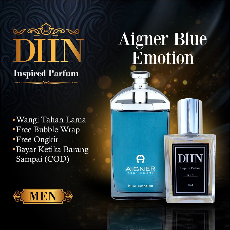 PARFUM PRIA MURAH Aigner Blue Emotion Parfume Farfum Parfume Minyak Wangi Tahan Lama Pria Cowok WN
