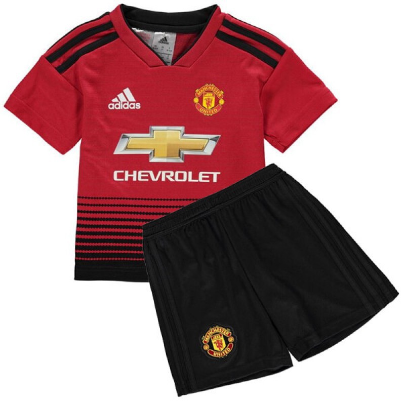 Jersey Bola Setelan Anak / Kids Manchester United Home 2018/2019 Official Grade Ori