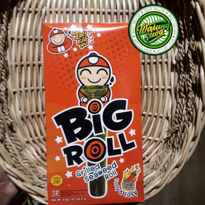 

tao kae noi big roll spicy flavour isi 12 x 3,6 gram