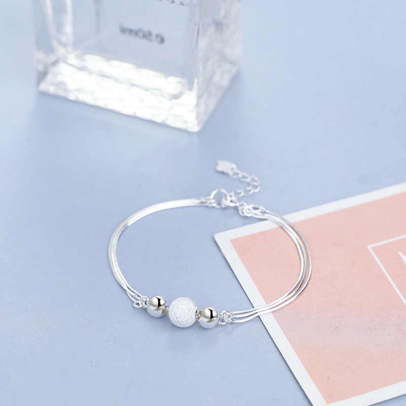 DisesuaikanGelang 100% Nyata 925 Sterling Silver Gelang Gelang Manik-manik  Rantai Ular Korea Fashion Perhiasan Hadiah Alergi Gratis Extender Chain