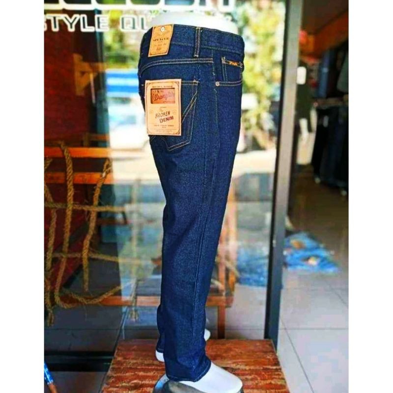 celana jeans panjang pria reguler | celana jeans wragler standar