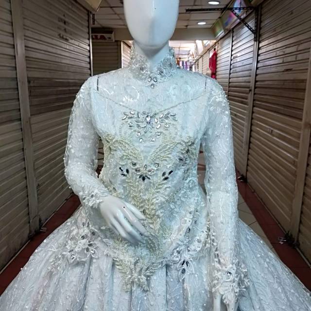 White Wedding Ballgown