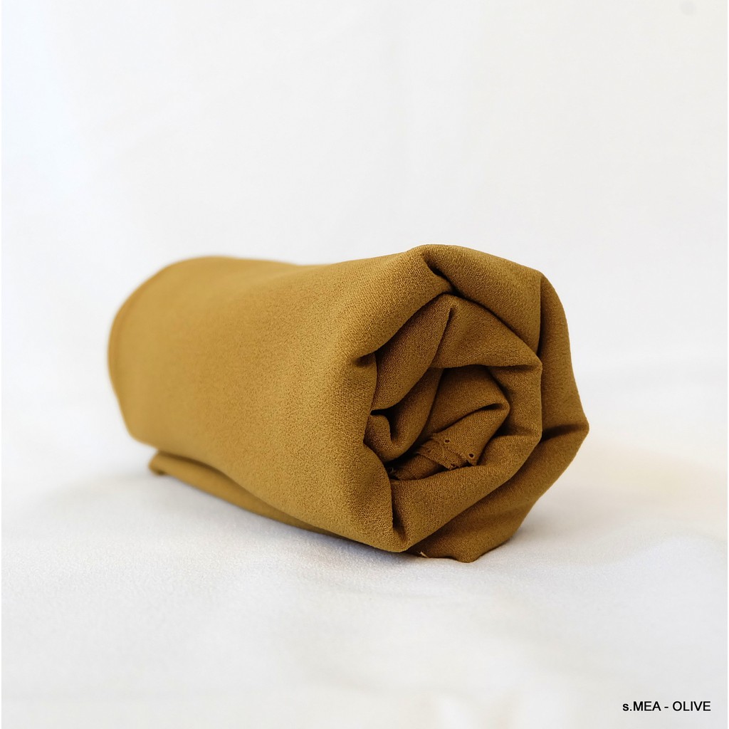 Pashmina Diamond Crepe 170x75 CM-OLIVE