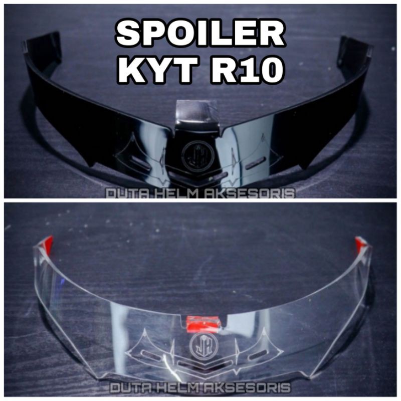 SPOILER KYT R10 Aksesoris Helm Full Face Termurah