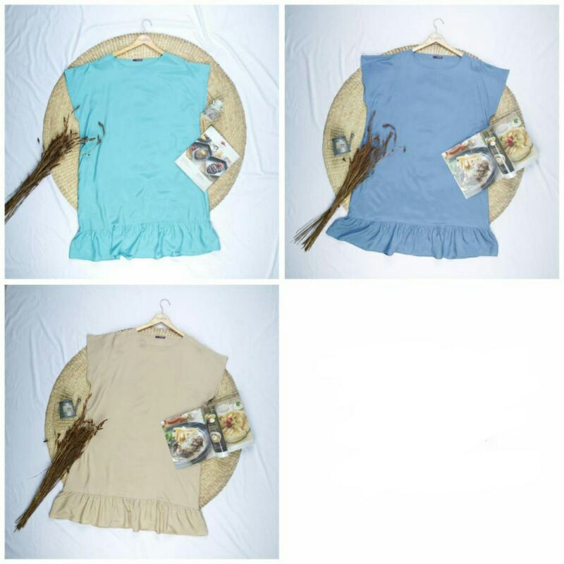 Daster Rempel Bawah Elzatta