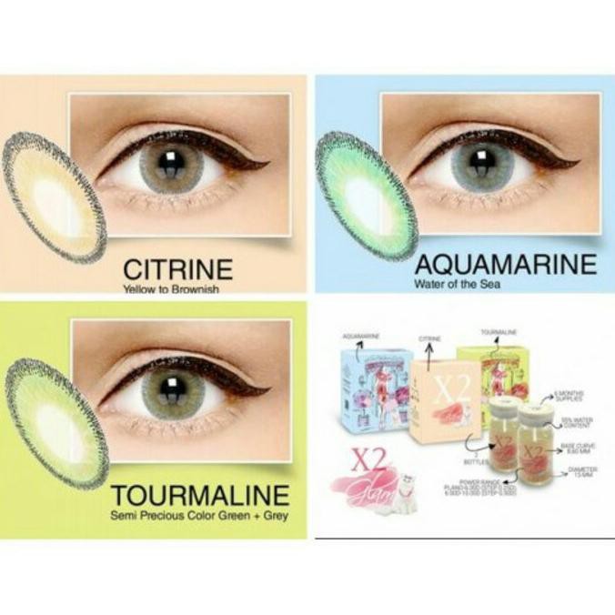 SOFTLENS X2 GLAM MINUS -0.25 s/d -10.00 / X2 GLAM