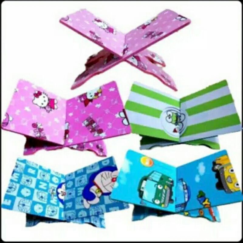 ⭐ Jendela Kosmetik ⭐ Meja ALQURAN / Meja Lipat AL-QUR'AN Karakter / Meja Ngaji / Meja Baca ALQURAN / Meja Lipat Murah