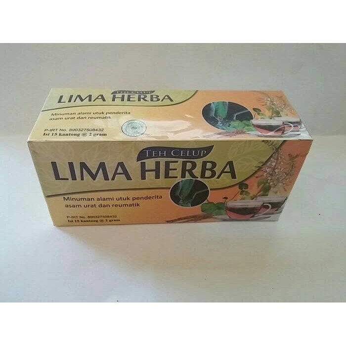 

Teh Celup LIMA HERBA TN 57 Teh Herbal Asam Urat Rematik