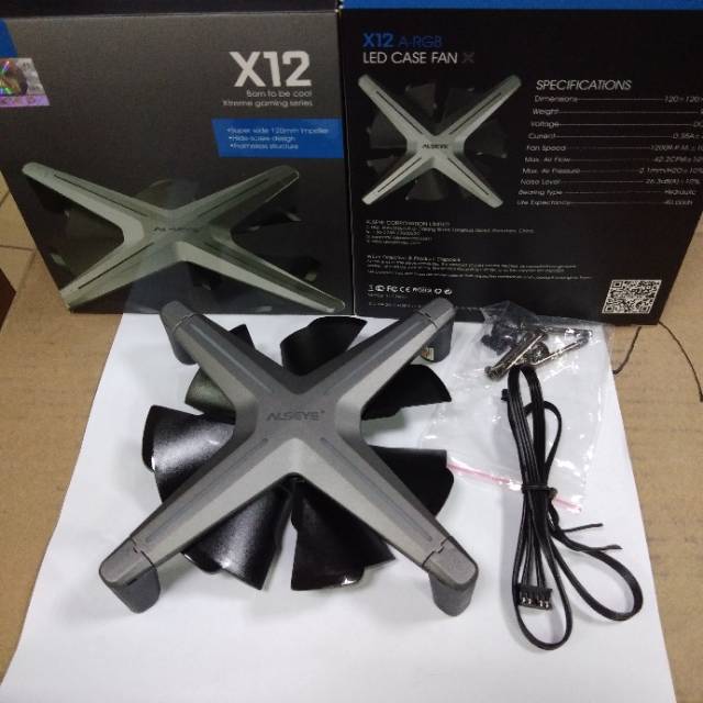 Alseye X12 Fan Casing 12Cm Extreme 5Pin