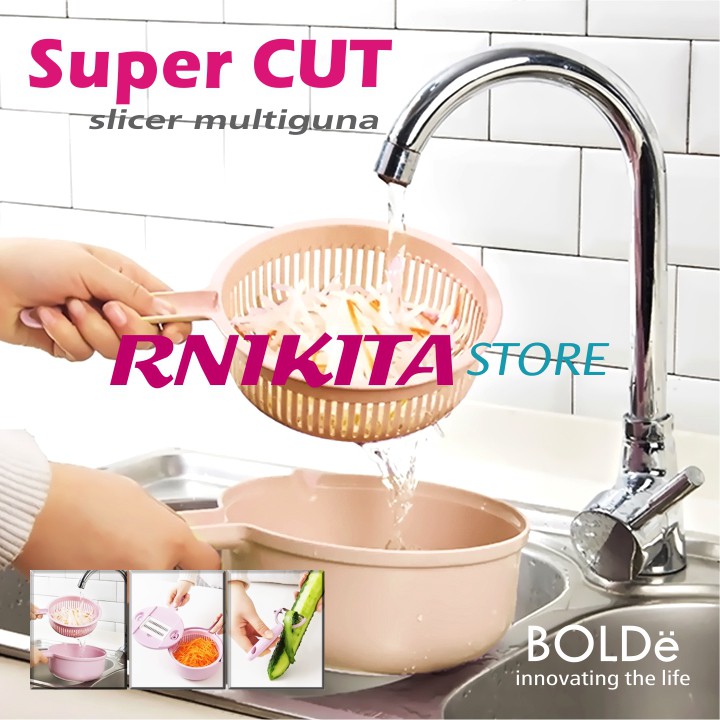 BOLDe SLICER OVAL - Super Cut Serutan Multifungsi