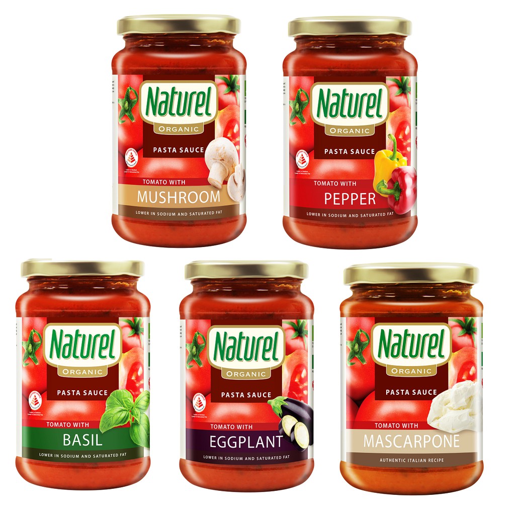 

Naturel Organic Pasta Sauce - Tomato 280g Made in Italy