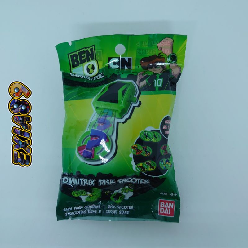 Ben Ten 10 Omniverse - Omnitrix Disk Shooter Bandai